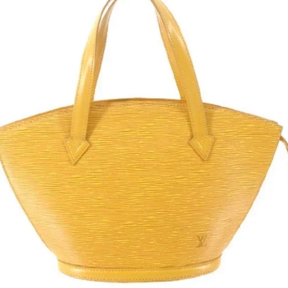 Epy leather LV saint Jacques shoulder bag MM - Picture 2 of 3